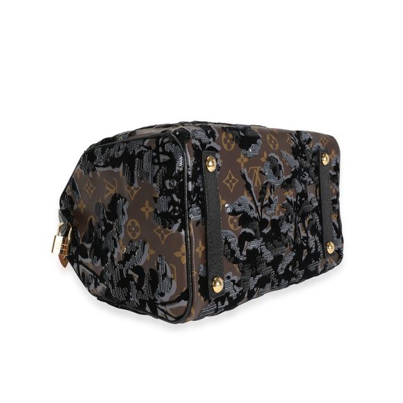 Louis Vuitton Monogram Canvas Fleur de Jais Sequins Speedy 30 - Picture 5 of 7
